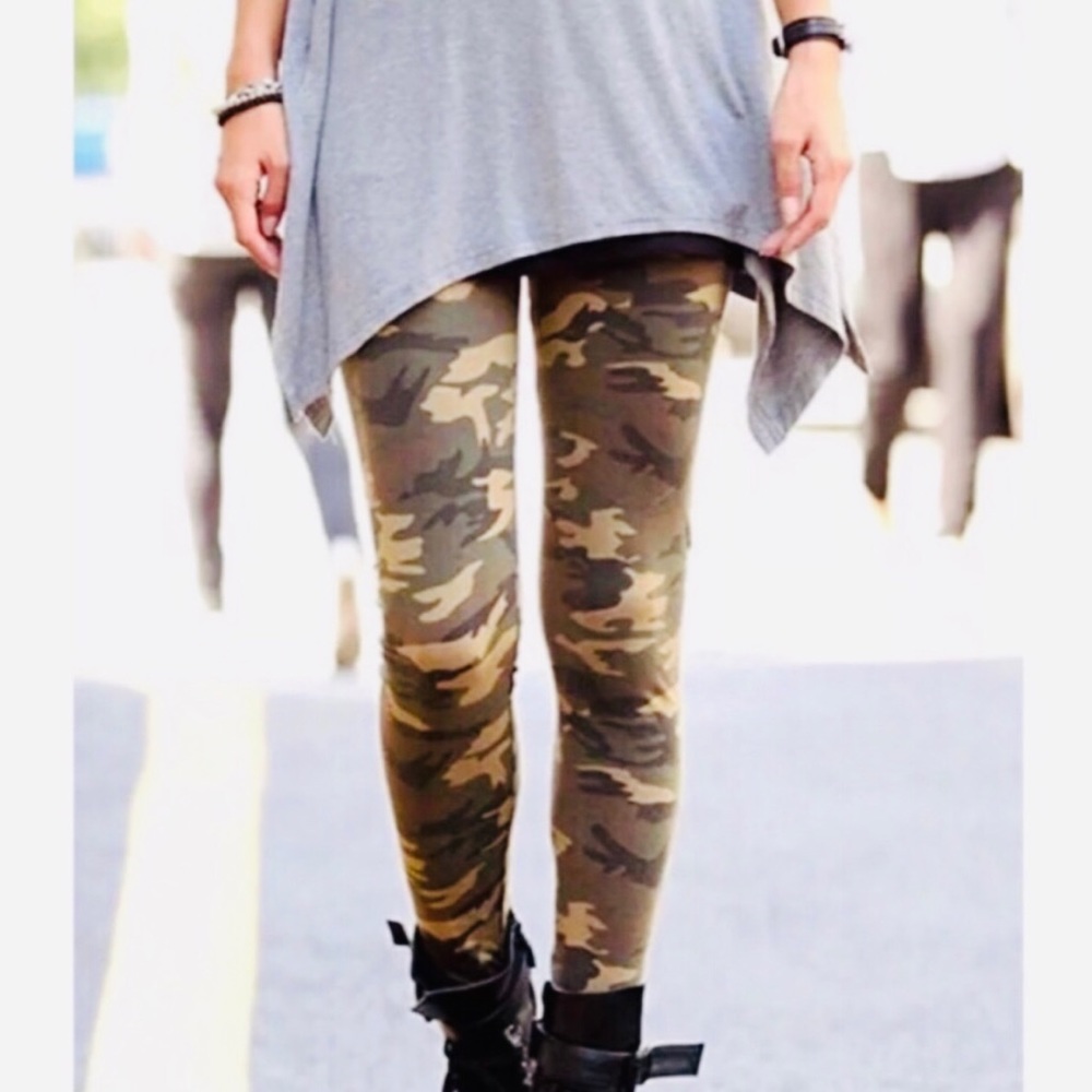 🔥FINAL SALE🔥Buttery soft Camo Boutique Leggings